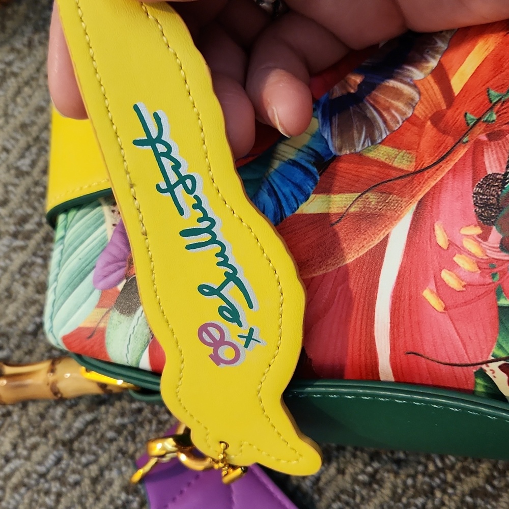 Cloe Guillermo Flores Tropical Print Bag - Picture 4 of 16